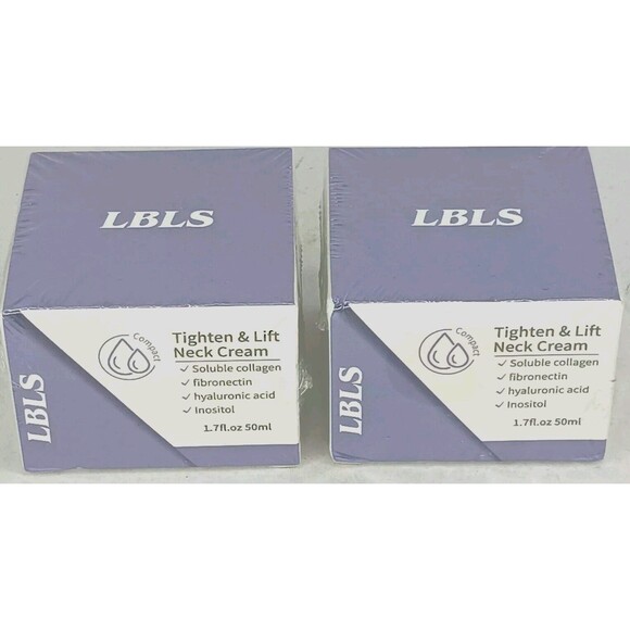 (2) Tighten & Lift Neck Cream 1.7 oz 50ml Exp 04/2027 New & Sealed